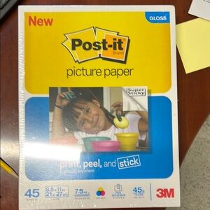 Post-it Glossy Picture Paper - White